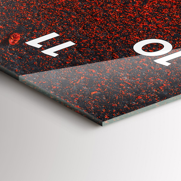 Vertikálne hodiny Korenie z červenej papriky