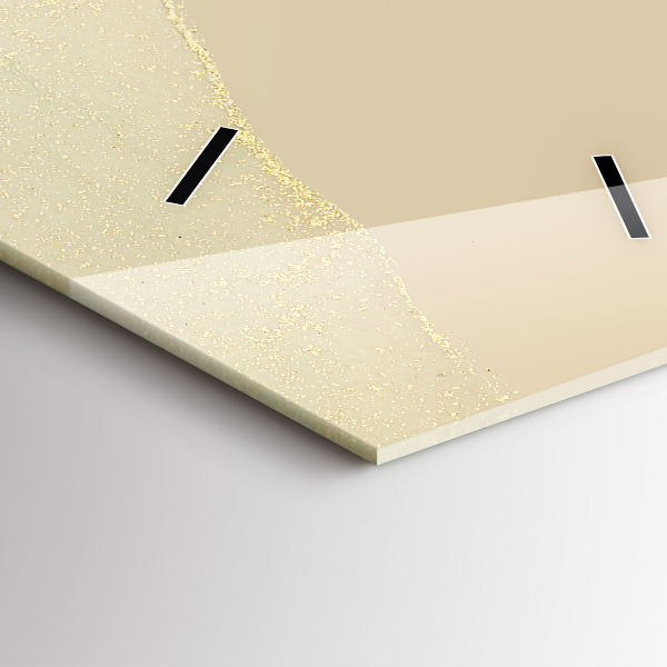 Vertikálne hodiny Farebná abstrakcia