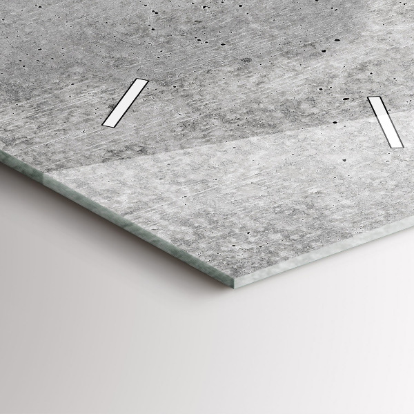 Vertikálne hodiny Surová stena