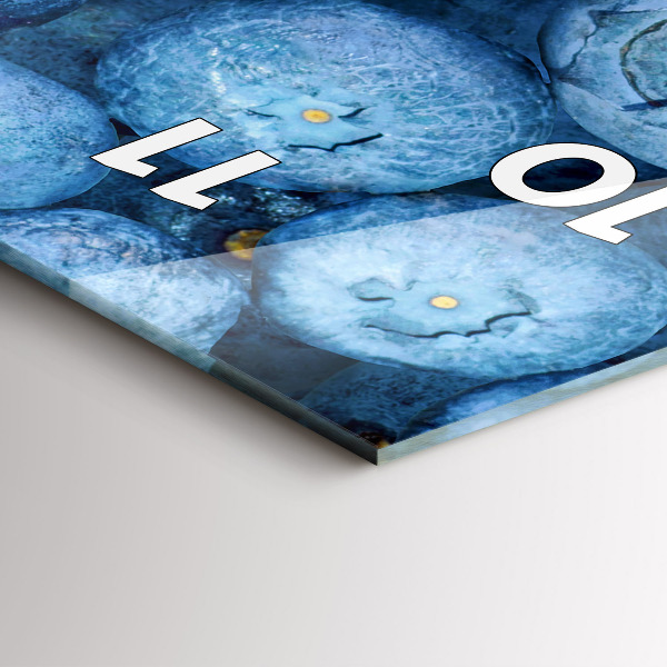 Vertikálne hodiny Čučoriedky a maliny