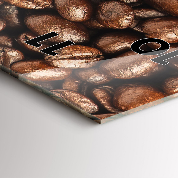 Vertikálne hodiny Kávové zrná