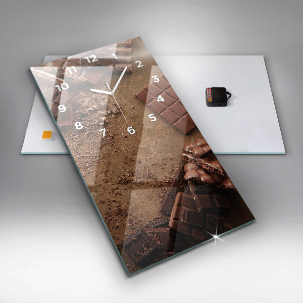 Vertikálne hodiny Čokoládové tyčinky