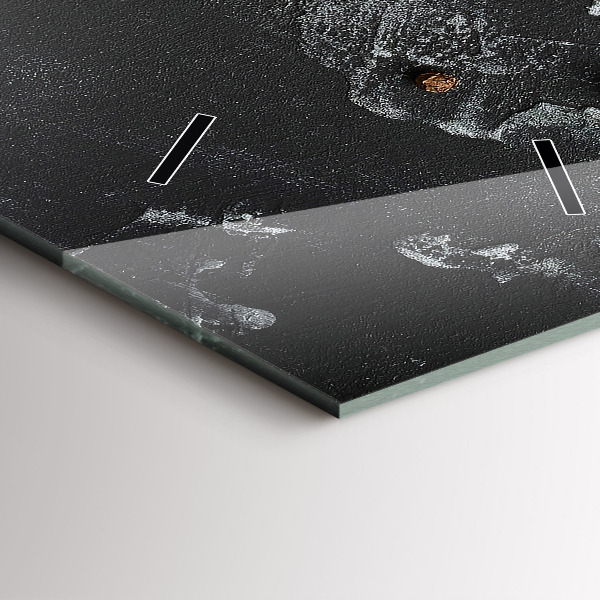 Vertikálne hodiny Korenie na pulte