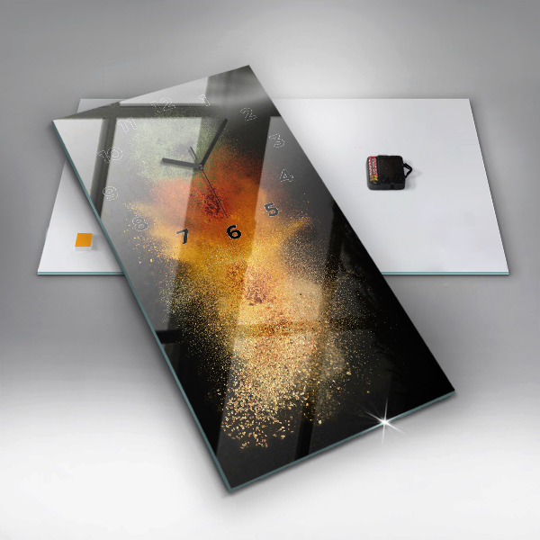 Vertikálne hodiny Korenie sa rozsypalo