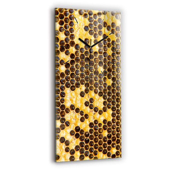 Vertikálne hodiny Honeycomb