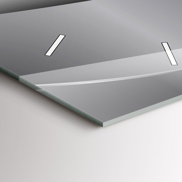 Vertikálne hodiny Strieborná abstrakcia