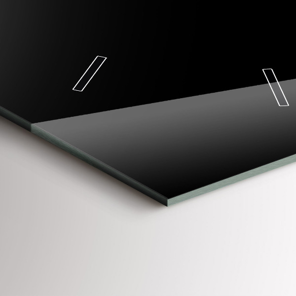 Vertikálne hodiny Šálka čiernej kávy