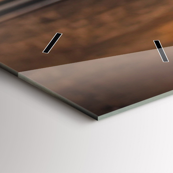 Vertikálne hodiny Šálka kávy