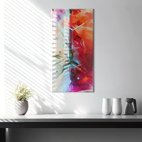 Vertikálne hodiny Riadky korenia