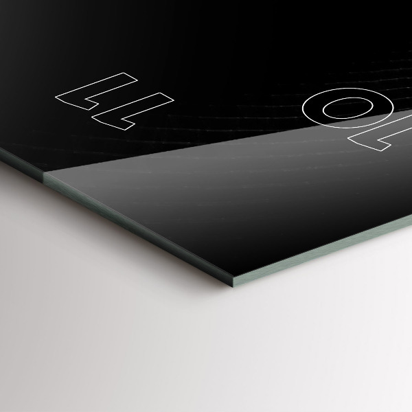 Vertikálne hodiny Abstraktný dym