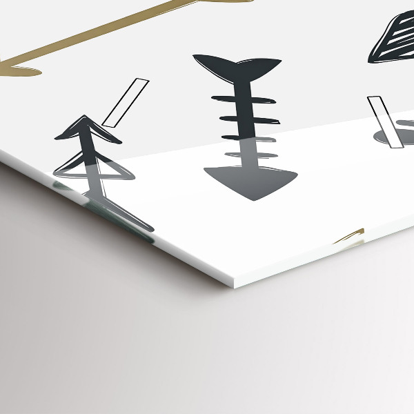 Vertikálne hodiny Geometrický bedrový vzor