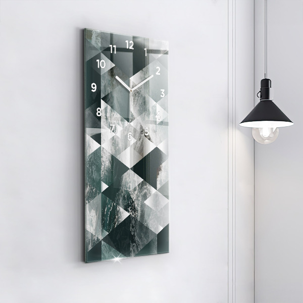 Vertikálne hodiny Abstraktné morské vlny