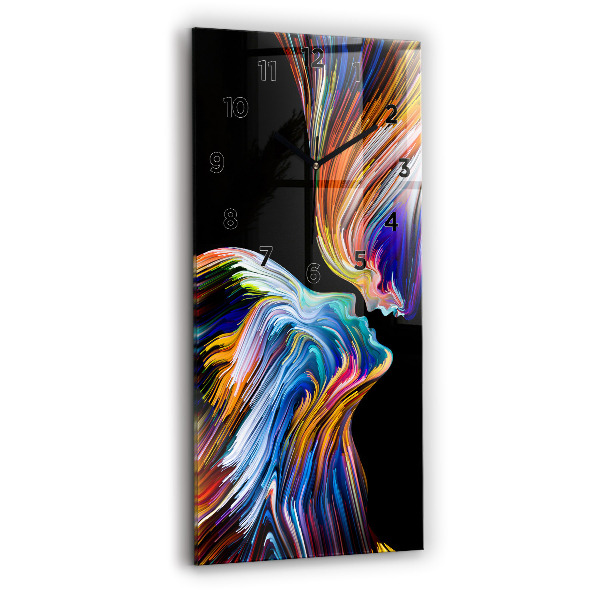 Vertikálne hodiny Emocionálne umenie