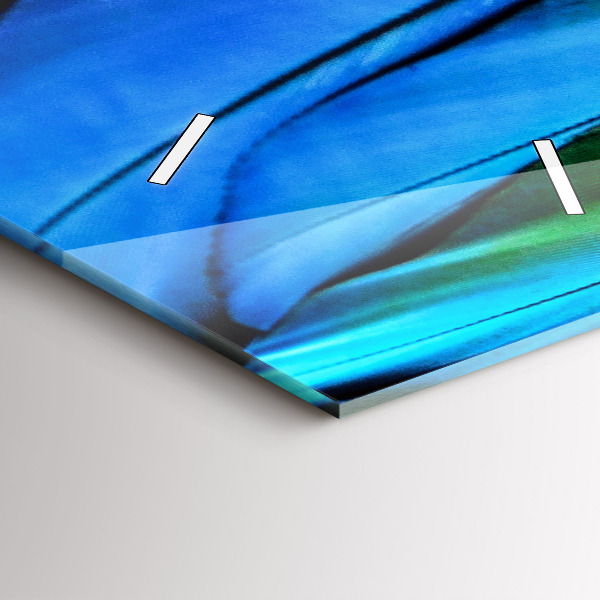 Vertikálne hodiny Farebné vtáčie krídla