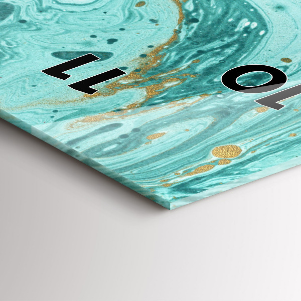 Vertikálne hodiny Textúra mramoru