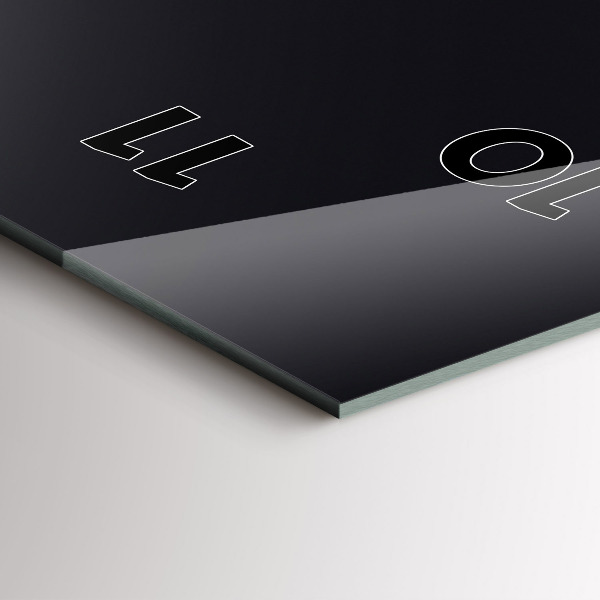 Vertikálne hodiny Futuristická vlna