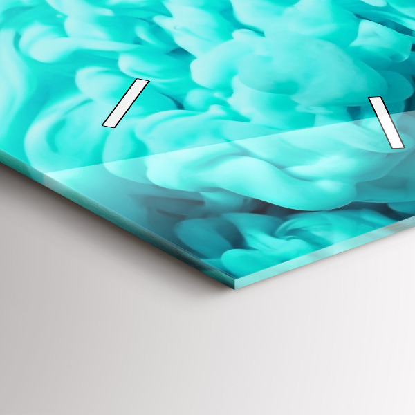 Vertikálne hodiny Moderné umenie – škvrny