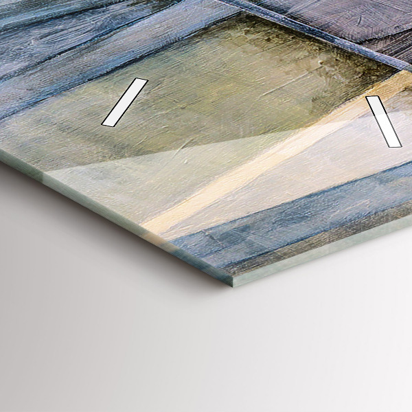 Vertikálne hodiny Impresionistická maľba