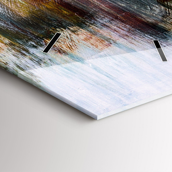 Vertikálne hodiny Abstrakcia