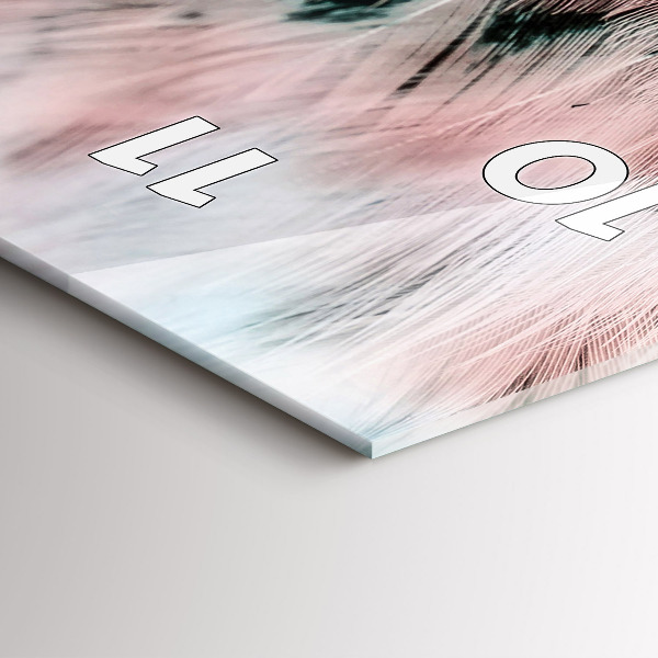 Vertikálne hodiny Farebné perie