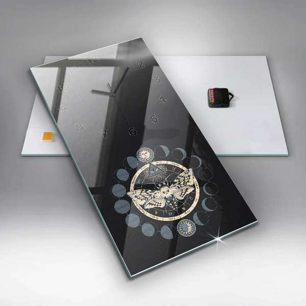 Vertikálne hodiny Fázy mesiaca