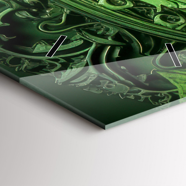 Vertikálne hodiny Zelený mechanizmus