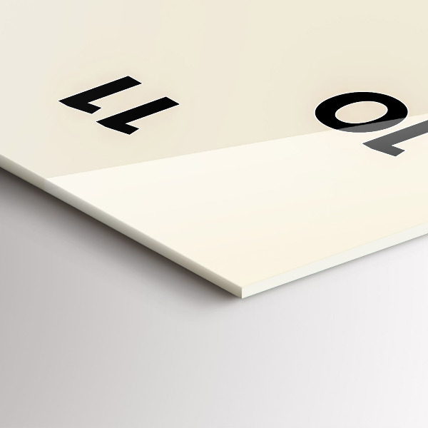 Vertikálne hodiny Abstraktný jeleň