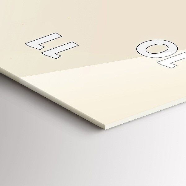 Vertikálne hodiny Muž s bradou