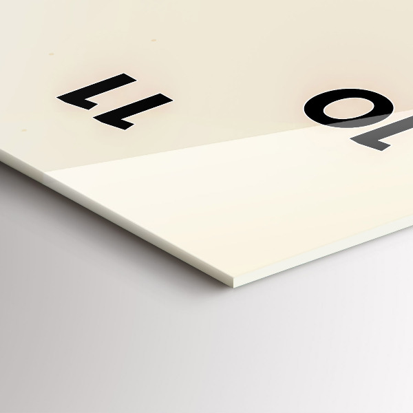 Vertikálne hodiny Muž s bradou