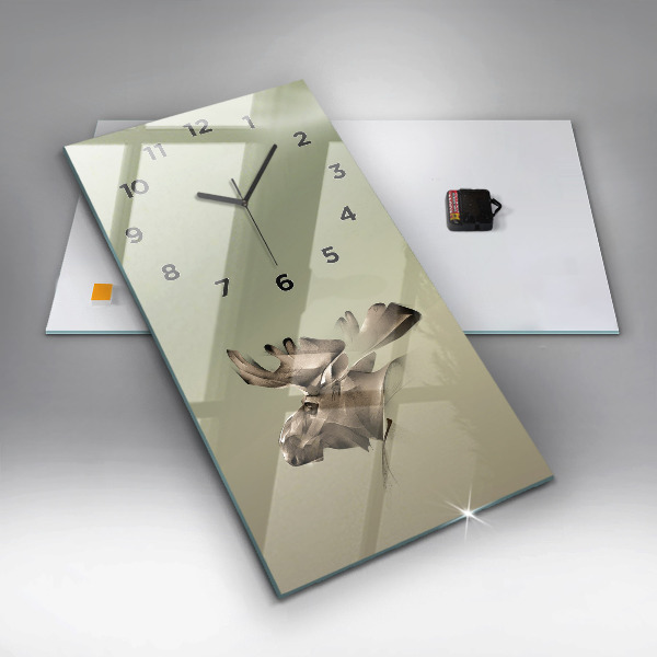 Vertikálne hodiny Grafický los