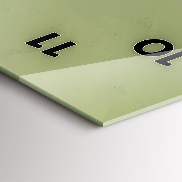 Vertikálne hodiny Grafický los