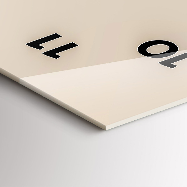 Vertikálne hodiny Muž s fajkou