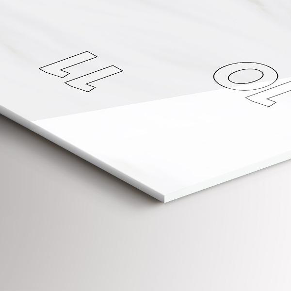 Vertikálne hodiny Spiace malé mačiatko