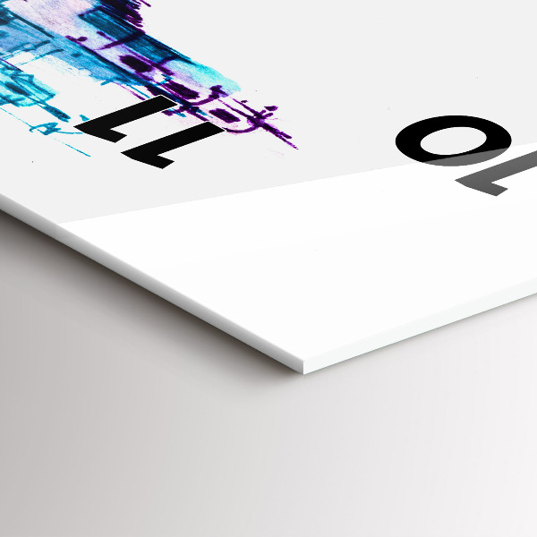 Vertikálne hodiny Jazero Cello Park