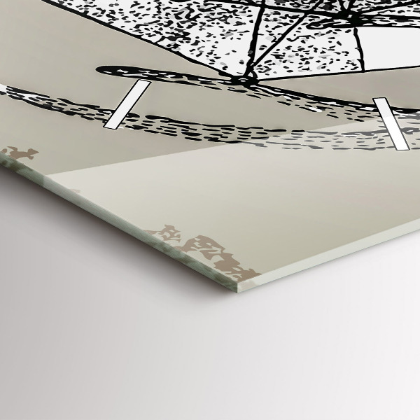 Vertikálne hodiny Hlava jeleňa