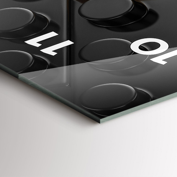 Vertikálne hodiny Hračkárske bloky