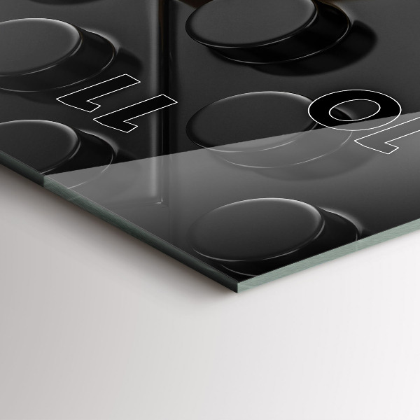 Vertikálne hodiny Hračkárske bloky