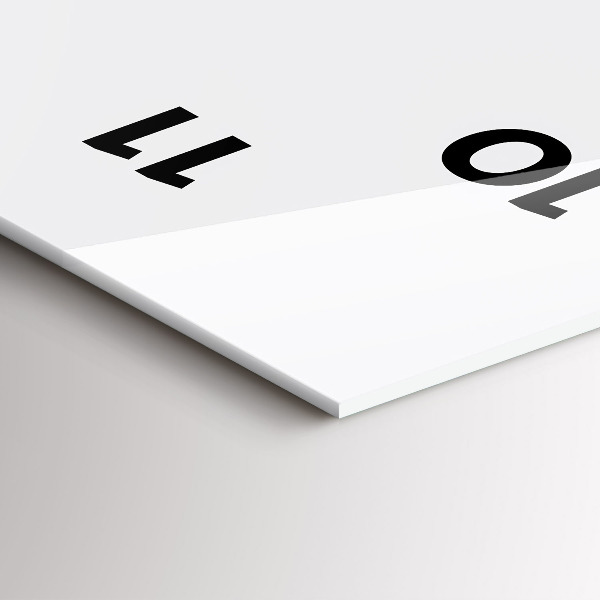 Vertikálne hodiny Silueta pantera