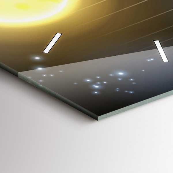 Vertikálne hodiny Slnečná sústava