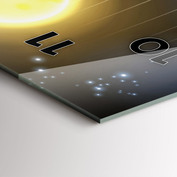 Vertikálne hodiny Slnečná sústava