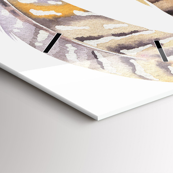 Vertikálne hodiny Retro umelecké ilustrácie