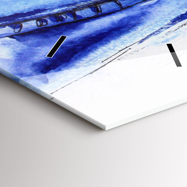 Vertikálne hodiny Dámske vysoké opätky