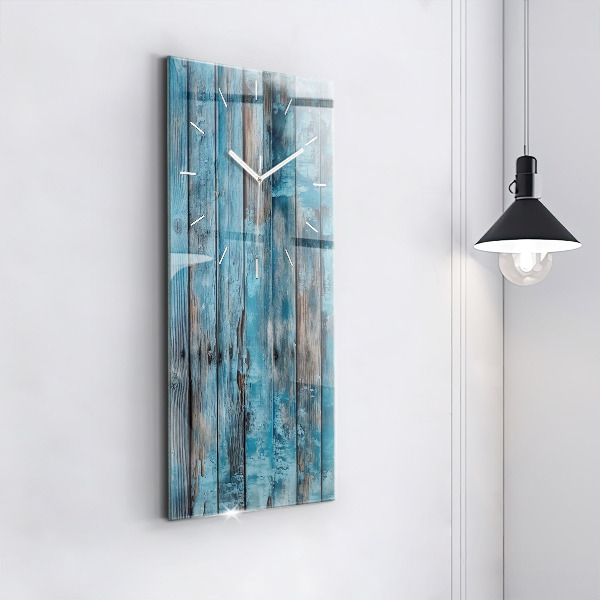 Vertikálne hodiny Modré dosky