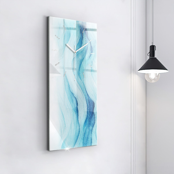 Vertikálne hodiny Modré oblaky