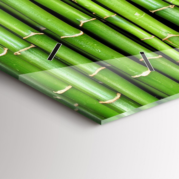 Horizontálne hodiny Ázijský bambus