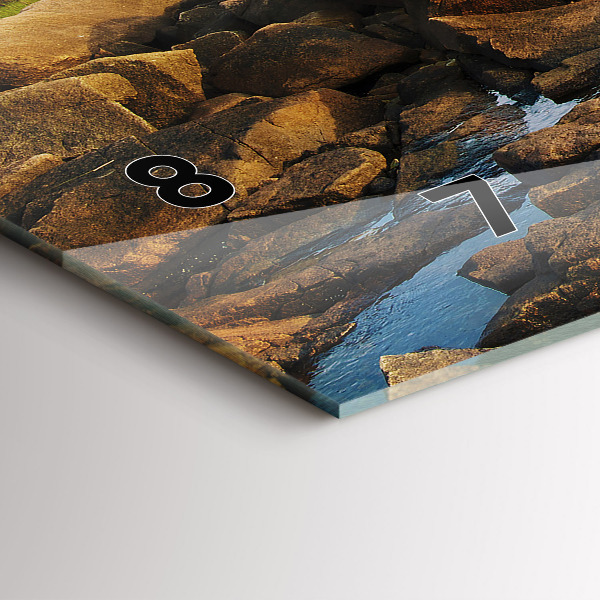 Horizontálne hodiny Maják Annisquam