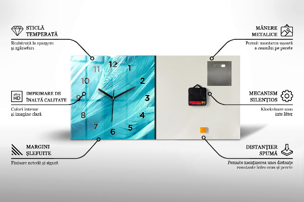 Horizontálne hodiny New York v noci