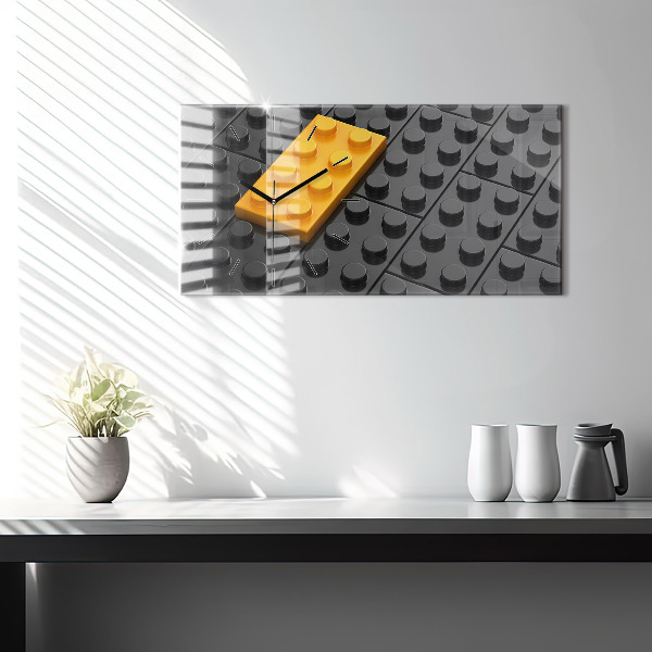 Horizontálne hodiny Hračkárske bloky