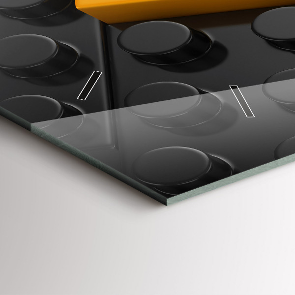 Horizontálne hodiny Hračkárske bloky