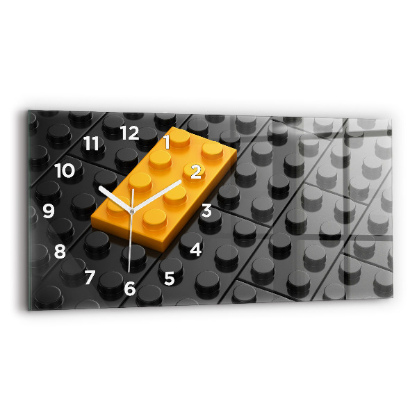 Horizontálne hodiny Hračkárske bloky